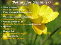 Botany-training